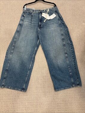 Good American Barrel Jeans Size 12/31